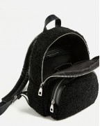 Faux Fur Finish Backpack