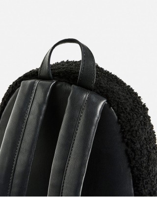 Faux Fur Finish Backpack