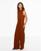 Gathered Waist Jumpsuit
