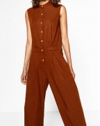 Gathered Waist Jumpsuit