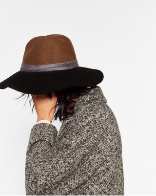 Interwoven Two-Tone Hat