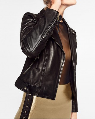 Basic Leather Jacket