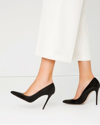 Limited Edition Leather High Heel Shoes