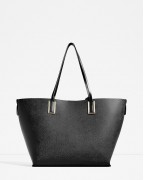 Metallic Detail Tote Bag