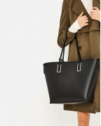 Metallic Detail Tote Bag
