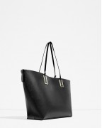 Metallic Detail Tote Bag