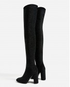 Over The Knee Stretch High Heel Boots