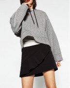 Skirt With Asymmetric Frill
