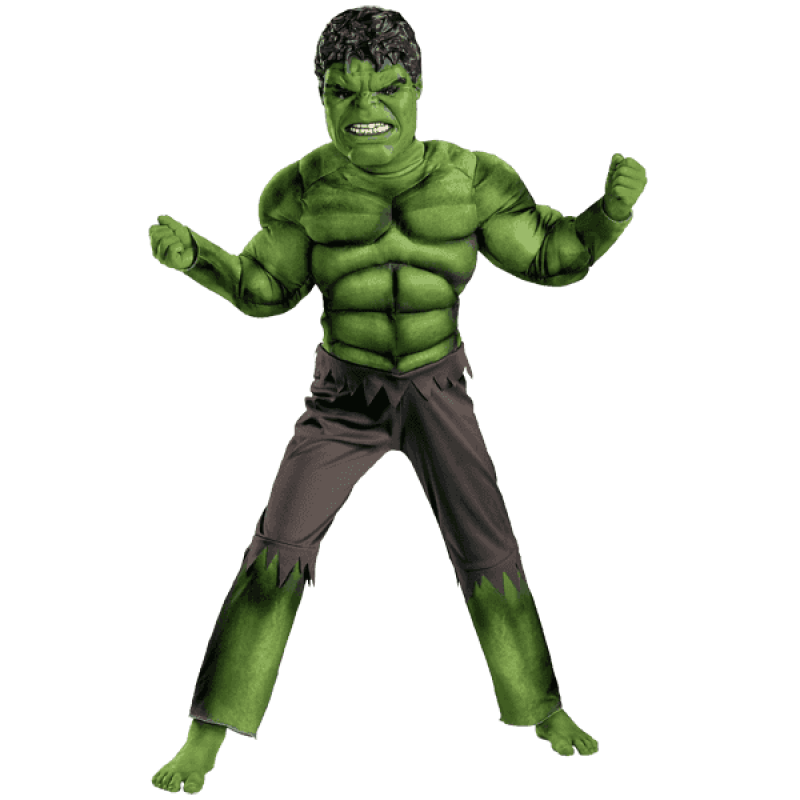 Avengers hulk classic muscle costume