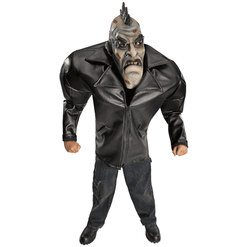 Big bruiser punk zombie costume 