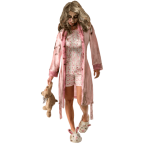 Adult little girl zombie costume