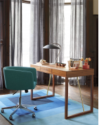 Coup Teal Office Chair