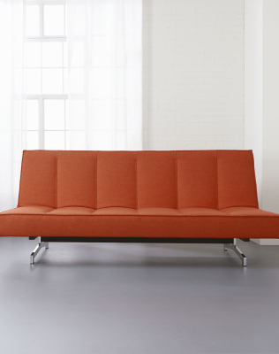 Flex Orange Sleeper Sofa