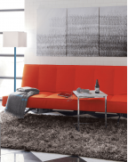Flex Orange Sleeper Sofa