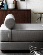 Lubi Silver Grey Sleeper Daybed