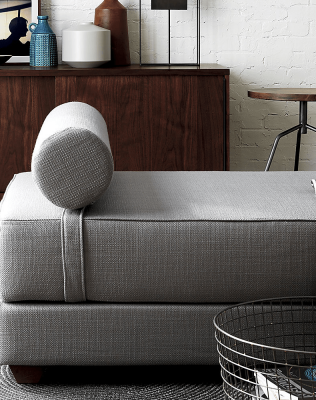 Lubi Silver Grey Sleeper Daybed