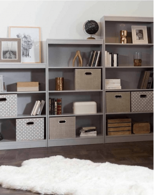 South Shore Smart Basics 5 Shelf Bookcase