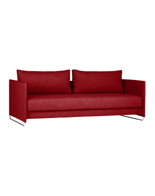 Tandom Red Sleeper Sofa