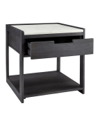 Tux Marble Top Nightstand