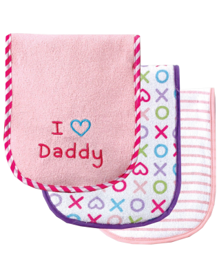 Luvable Friends Safari Themed Burp Cloths
