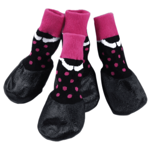 Black Water Proofing Dog Boots