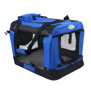 Easipet Fabric Pet Carrier, Medium,Blue 
