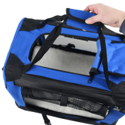 Easipet Fabric Pet Carrier, Medium,Blue 