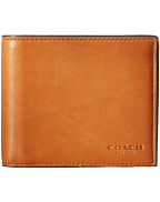 COACH Sport Calf Compact ID Wallet