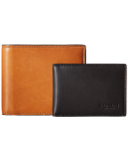 COACH Sport Calf Compact ID Wallet