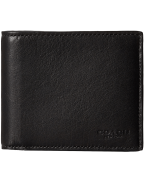 COACH Sport Calf Compact ID Wallet
