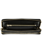 COACH Smooth Leather Double Zip Accordion
