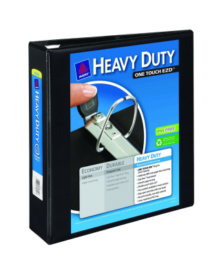 Avery Heavy Duty 2 inch Black View Binder