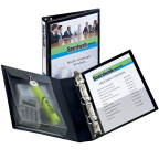 Avery Protect and Store View Binders with 1-Inch Round Ring