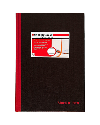 Black n' Red Hardcover Executive Notebook