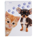 Mead Purrs & Grrrs Spiral Notebooks