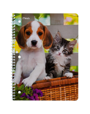Mead Purrs & Grrrs Spiral Notebooks