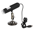 MicroMall(TM) 20X-400X 1.3MP USB Digital Camera Microscope Magnifier with Alloy Stand for Education Industrial Biological
