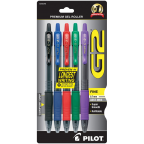 Pilot G2 Retractable Premium Gel Ink Roller Ball Pens
