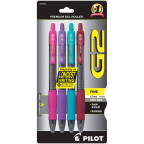 Pilot G2 Retractable Premium Gel Ink Roller Ball Pens