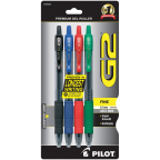 Pilot G2 Retractable Premium Gel Ink Roller Ball Pens