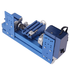 CNC Motorized-Metalworking DIY Tool Universal Metal Mini Turning Lathe Machine