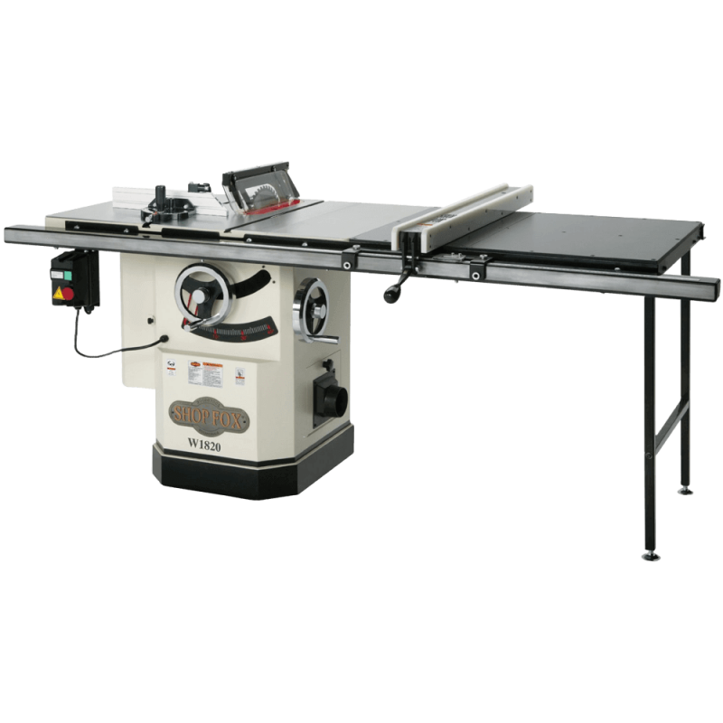 Shop Fox W1820 3 HP 10 Inch Table Saw