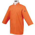 Chef Works JLCL-BLK-M Basic Chef Coat