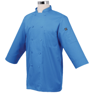 Chef Works JLCL-BLK-M Basic Chef Coat