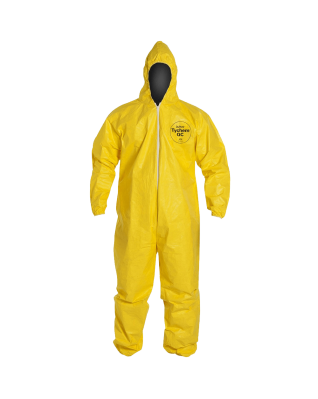 DuPont QC127S Tychem Fabric Protective Coverall