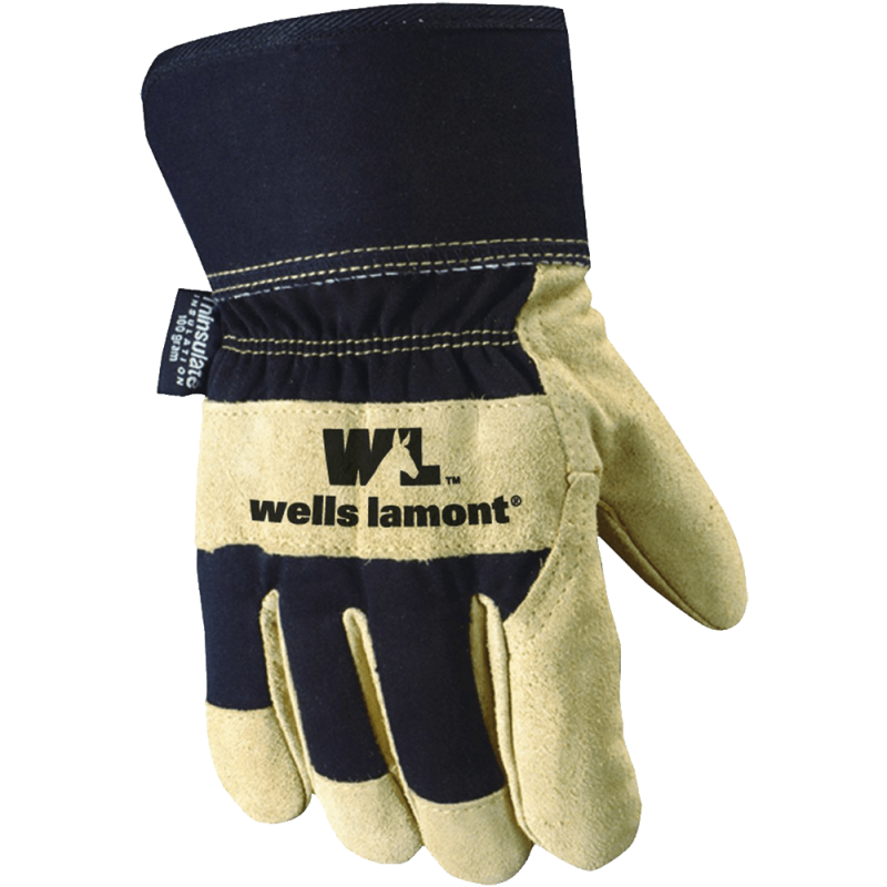 Wells Lamont Safety Cuff G100 Thinsulate Work Glove