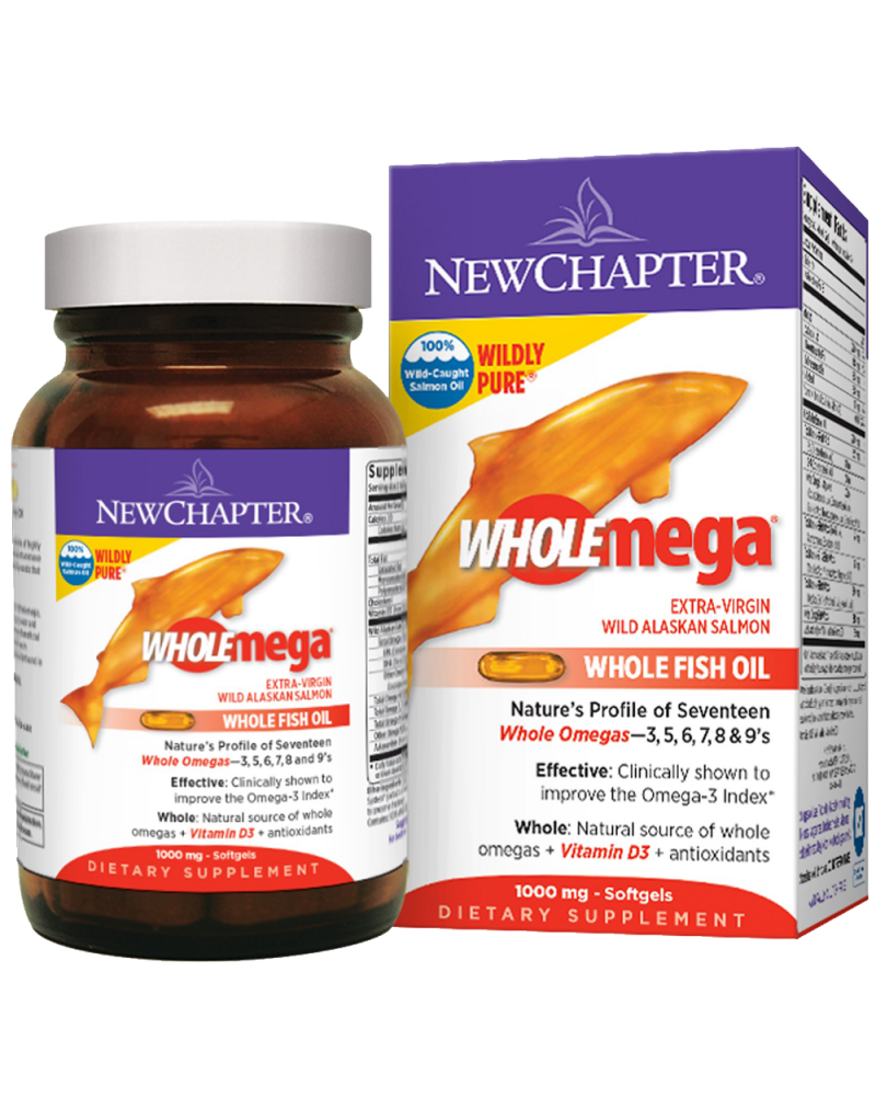 New Chapter Wholemega Whole Fish Oil