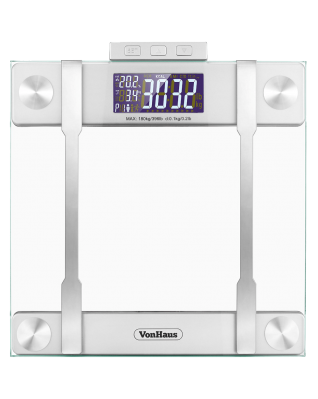 VonHaus Body Fat Scales Weight Capacity Hydration