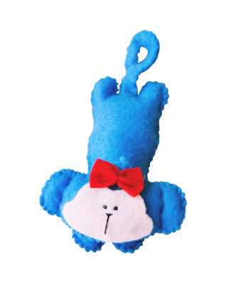 Handmade Stuffed Animals Monkeys Felt Fleece Hanging Home Decor Gifts