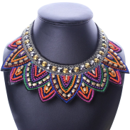 Tribal Jewelry Charm Bib Pendant Necklace New